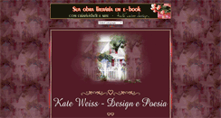 Desktop Screenshot of kateweiss.art.br