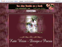 Tablet Screenshot of kateweiss.art.br